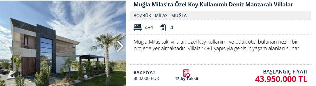 Turizm Cennetleri Bodrum ve Antalya'daki Lüks Villalar da Zirve Yarışında 14